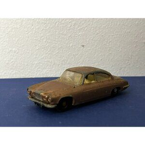 Vintage 1964 Matchbox Lesney No. 28 Jaguar MK 10 Gold Series 1-75 diecast